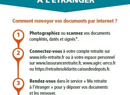 comment envoyer des pièces jointes à la caisse de retraite